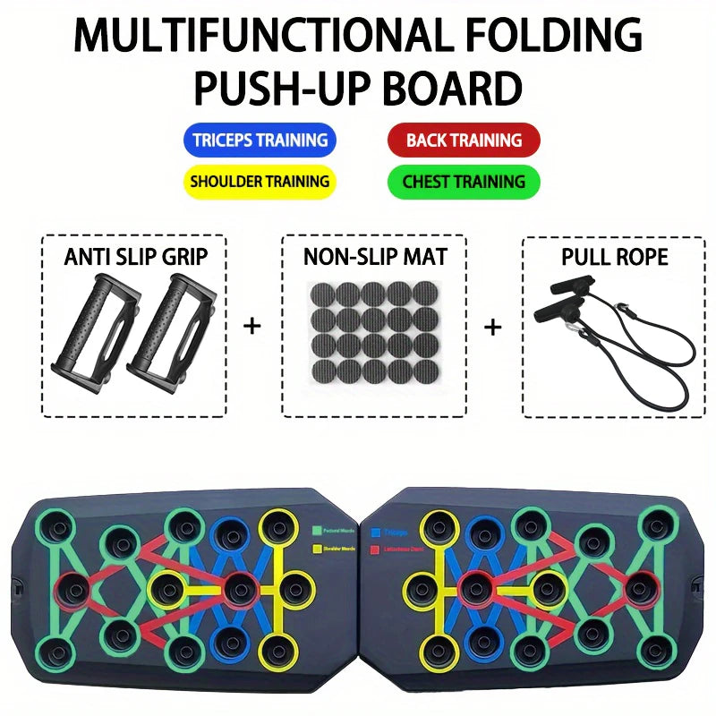 Multifunctional Folding Portable Push Up Board